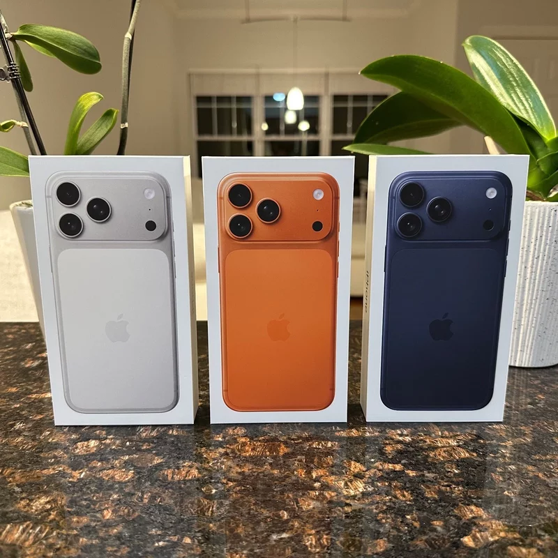 Cumparati Apple iPhone 17, Air, 17 Pro, 17 Pro Max si Samsung Galaxy,